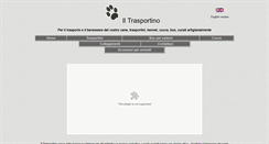 Desktop Screenshot of iltrasportino.com